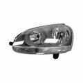 Disfrute Left Headlamp Assembly with Composite for 2005-2010 Volkswagen Jetta DI3082808